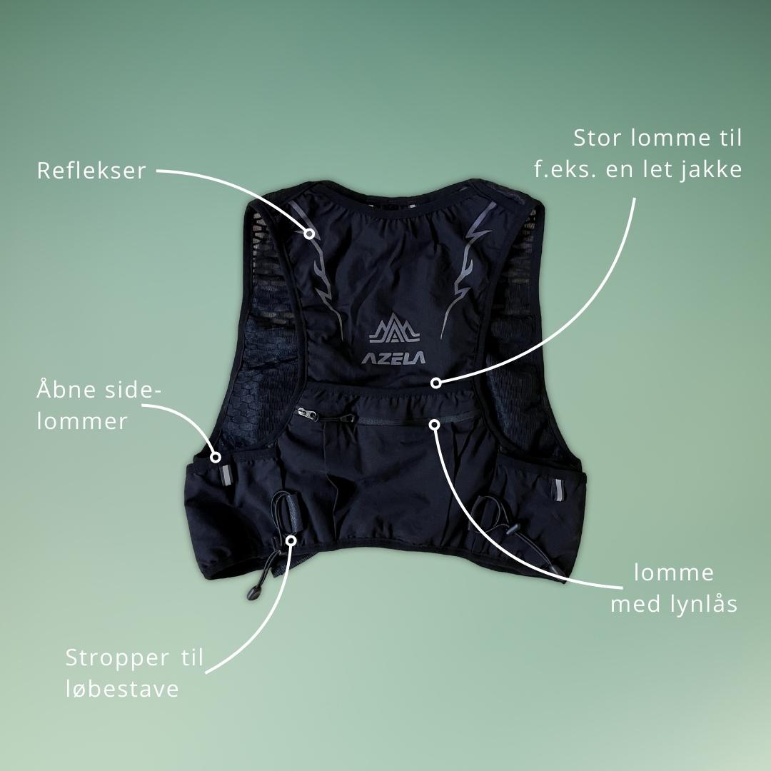 AZELA - dame løbevest