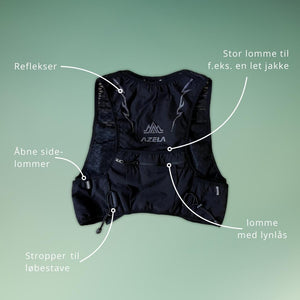 AZELA - dame løbevest