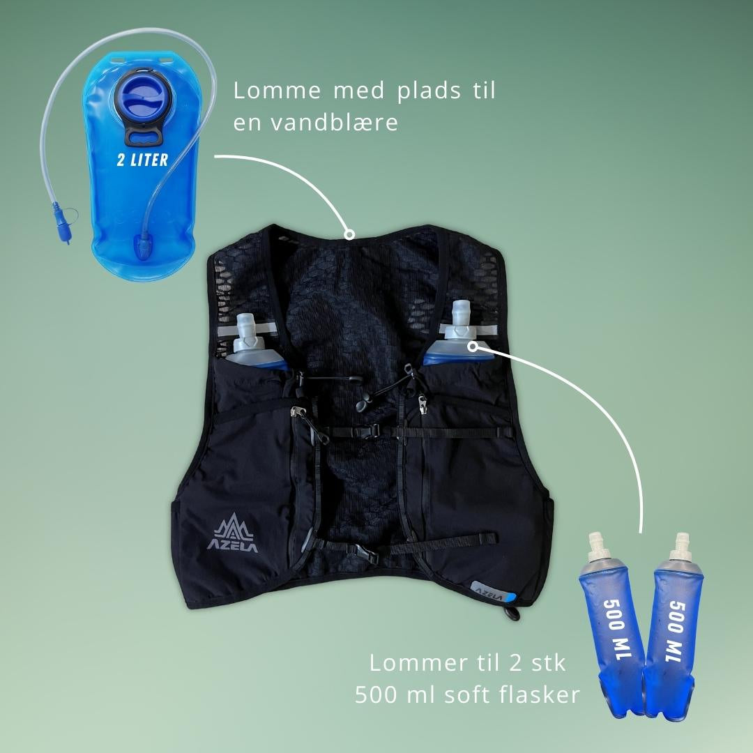 AZELA - dame løbevest